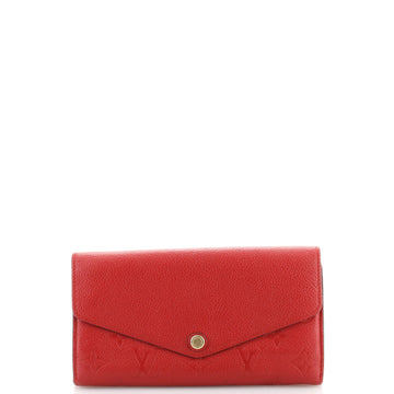 Louis Vuitton Sarah Wallet NM Monogram Empreinte Leather