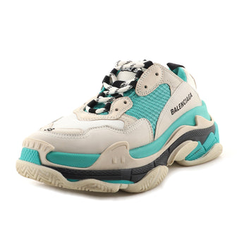 Balenciaga Women's Triple S Sneakers Fabric and Mesh with Leather