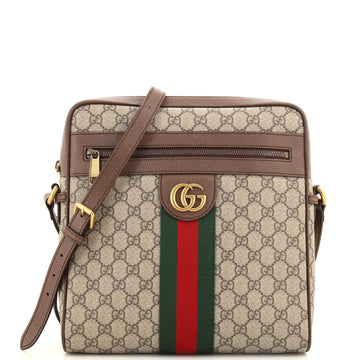 Gucci Ophidia Messenger Bag GG Coated Canvas Medium