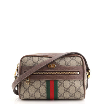 Gucci Ophidia Shoulder Bag GG Coated Canvas Mini