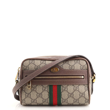 Gucci Ophidia Shoulder Bag GG Coated Canvas Mini