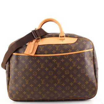 Louis Vuitton Alize Bag Monogram Canvas 24 Heures
