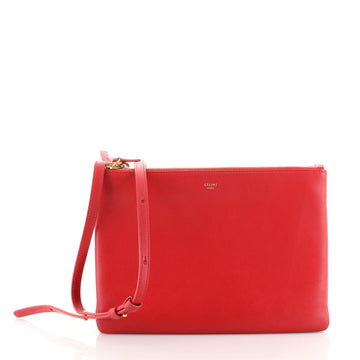 Celine Trio Crossbody Bag Leather Large
