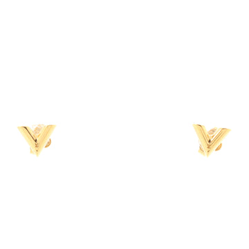 Louis Vuitton Essential V Stud Earrings Metal