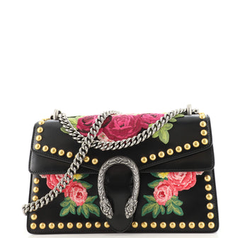 Gucci Dionysus Bag Embroidered Studded Leather Small