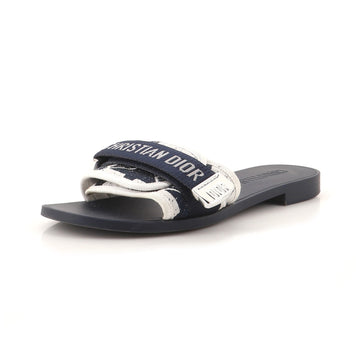 Christian Dior Women's Dio(r)evolution Slide Sandals Technical Fabric