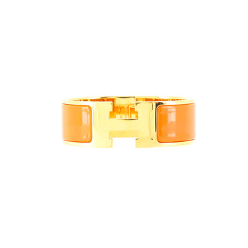 Hermes Clic H Bracelet Enamel Wide