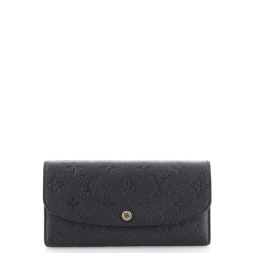Louis Vuitton Emilie Wallet Monogram Empreinte Leather