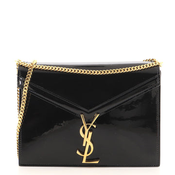 Saint Laurent Cassandra Chain Shoulder Bag Patent Small