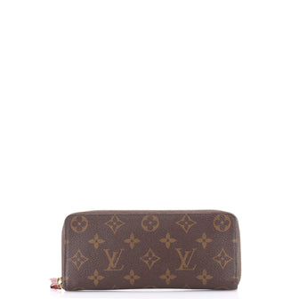 Louis Vuitton Clemence Wallet Monogram Canvas