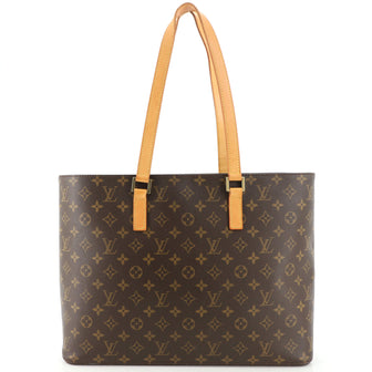 Louis Vuitton Luco Handbag Monogram Canvas