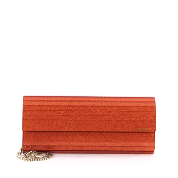 Jimmy Choo Sweetie Clutch Acrylic Orange 1799701
