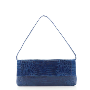 Nancy Gonzalez Convertible Flap Clutch Crocodile Long