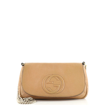 Gucci Soho Chain Crossbody Bag Leather Medium