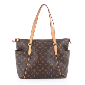 Louis Vuitton Totally Handbag Monogram Canvas MM Brown