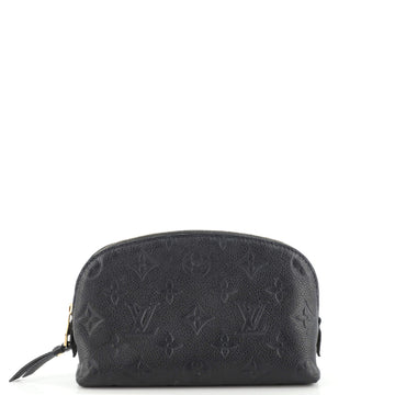 Louis Vuitton Cosmetic Pouch Monogram Empreinte Leather