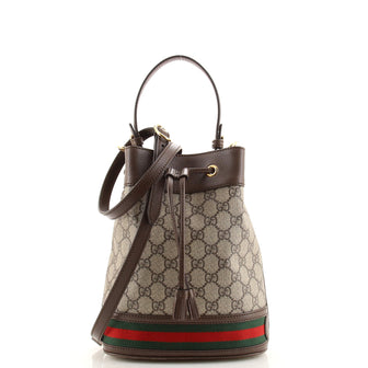 Gucci Ophidia Bucket Bag GG Coated Canvas Small