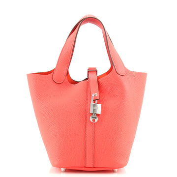 Hermes Picotin Lock Bag Clemence PM