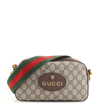 Gucci Neo Vintage Camera Messenger Bag GG Coated Canvas