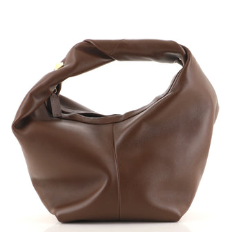 Valentino Garavani Roman Stud Hobo Leather Small