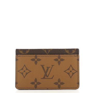 Louis Vuitton Card Holder Reverse Monogram Canvas