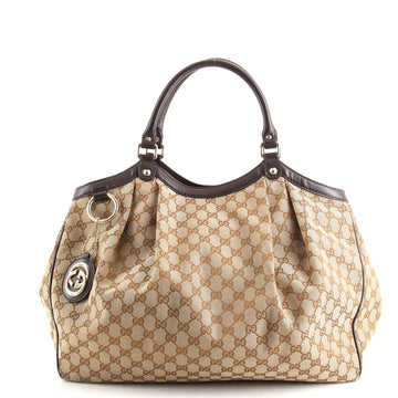 Gucci Sukey Tote GG Canvas Large