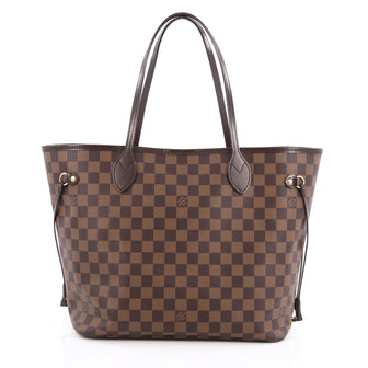 Louis Vuitton Neverfull NM Tote Damier MM Brown 1803201