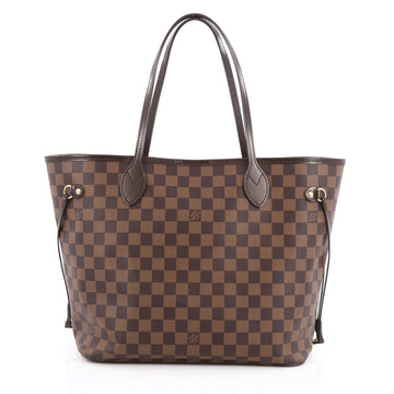 Louis Vuitton Neverfull NM Tote Damier MM Brown 1803201