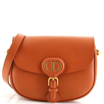 Christian Dior Bobby Flap Bag Leather Medium