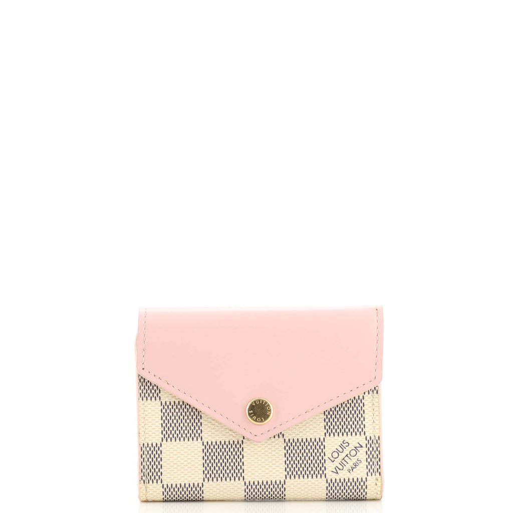 Zoé leather wallet Louis Vuitton Pink in Leather - 36882346
