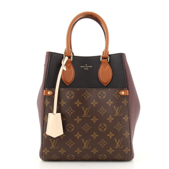 Louis Vuitton Fold Tote Monogram Canvas and Leather MM