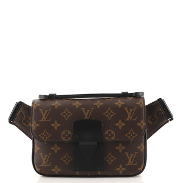 Louis Vuitton S Lock Sling Bag Macassar Monogram Canvas