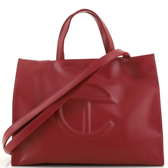 Telfar Shopping Tote Faux Leather Medium
