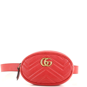 Gucci GG Marmont Belt Bag Matelasse Leather