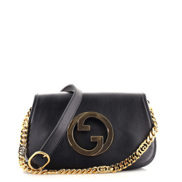 Gucci Blondie NM Chain Flap Bag Leather Small