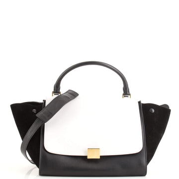 Celine Bicolor Trapeze Bag Leather Medium