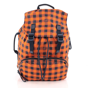 Louis Vuitton Aventure Backpack Damier Nylon Orange 1805801