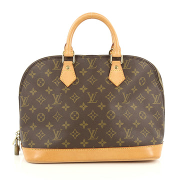 Louis Vuitton Vintage Alma Handbag Monogram Canvas PM 1806103 Brown
