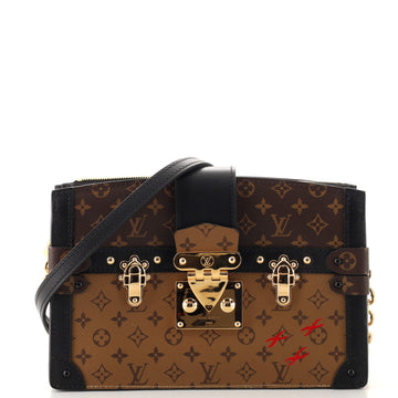 Louis Vuitton Trunk Clutch Reverse Monogram Canvas