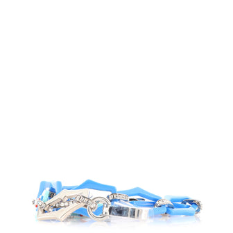 Prada Plex Charm Shoulder Strap Resin with Metal and Crystals