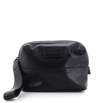 Bottega Veneta Toiletry Pouch Perforated Leather