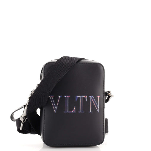 Valentino Garavani VLTN Square Crossbody Bag Printed Leather Small