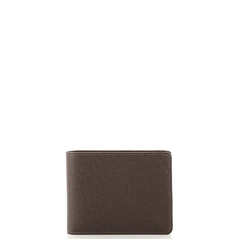 Louis Vuitton Multiple Wallet Taiga Leather