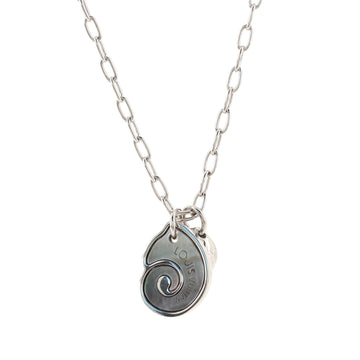 Louis Vuitton Sand Charms Pendant Necklace Shell and Metal