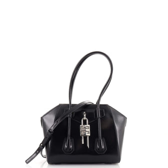 Givenchy Antigona Lock Bag Leather Mini