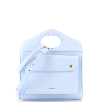 Burberry Pocket Tote Leather Mini