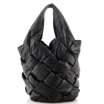 Bottega Veneta Paper Cassette Tote Intrecciato Leather Medium