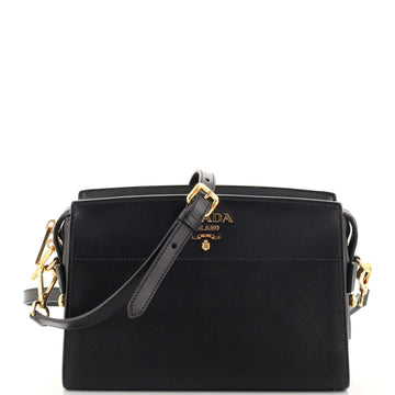 Prada Esplanade Crossbody Bag Saffiano with City Calf Small