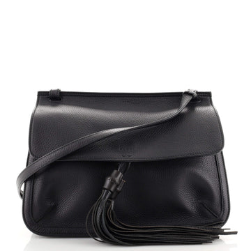 Gucci Bamboo Daily Flap Bag Leather
