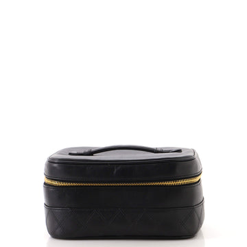 Chanel Vintage Cosmetic Case Lambskin